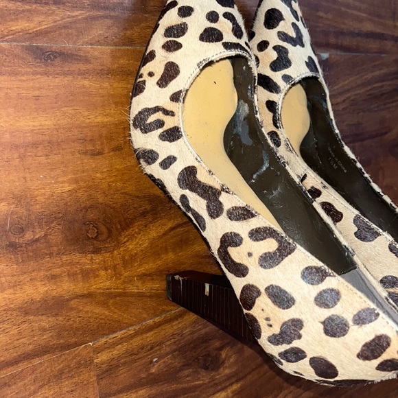 Vero Cuoio Leopard Heels. Pumps. Comfortable Shoes - Women - Picture 3 of 12